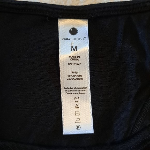 Yogalicous Back Wrap Tie Tank Size Medium - Picture 4 of 4